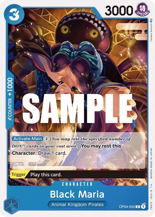 Image for Black Maria (OP04-052) (Kingdoms of Intrigue) - One Piece Card Game