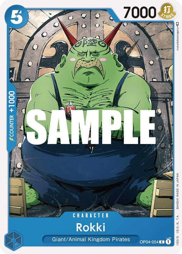 Image for Rokki (OP04-054) (Kingdoms of Intrigue) - One Piece Card Game