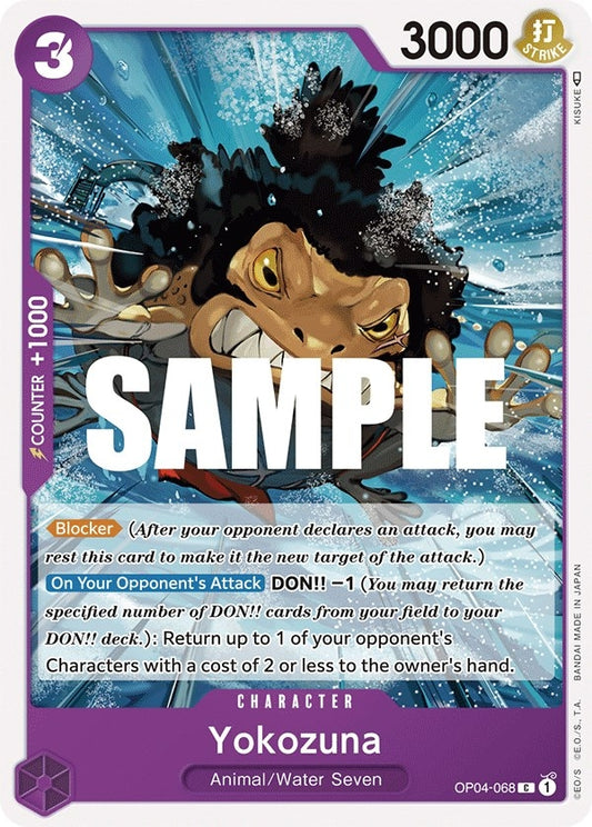 Image for Yokozuna (OP04-068) (Kingdoms of Intrigue) - One Piece Card Game