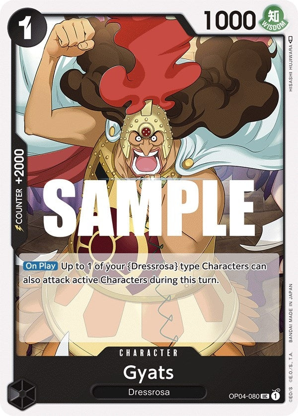 Image for Gyats (OP04-080) (Kingdoms of Intrigue) - One Piece Card Game