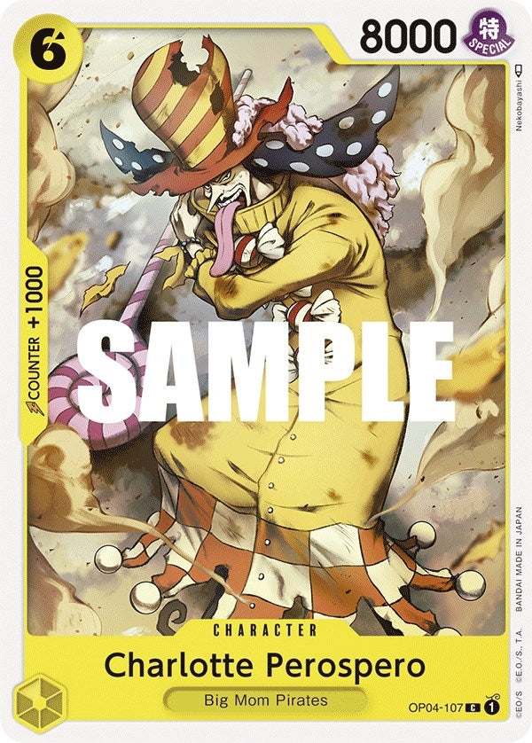 Image for Charlotte Perospero (OP04-107) (Kingdoms of Intrigue) - One Piece Card Game