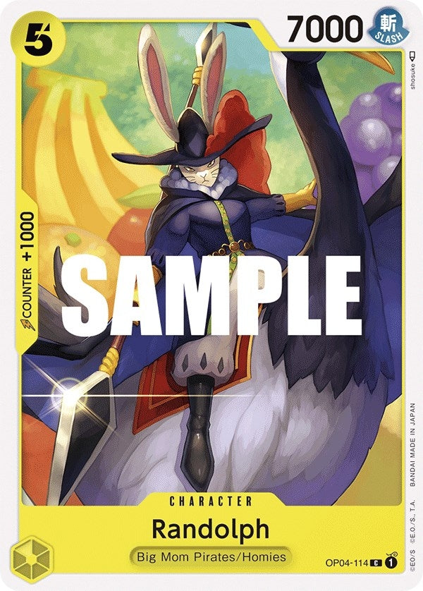 Image for Randolph (OP04-114) (Kingdoms of Intrigue) - One Piece Card Game
