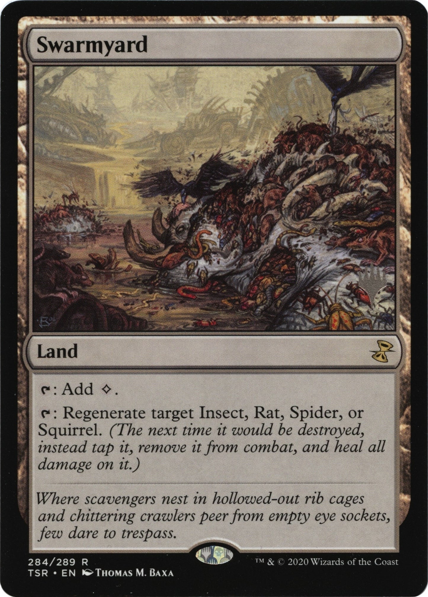 Image for Swarmyard (284) (Promo Pack: Wilds of Eldraine) - Magic: The Gathering