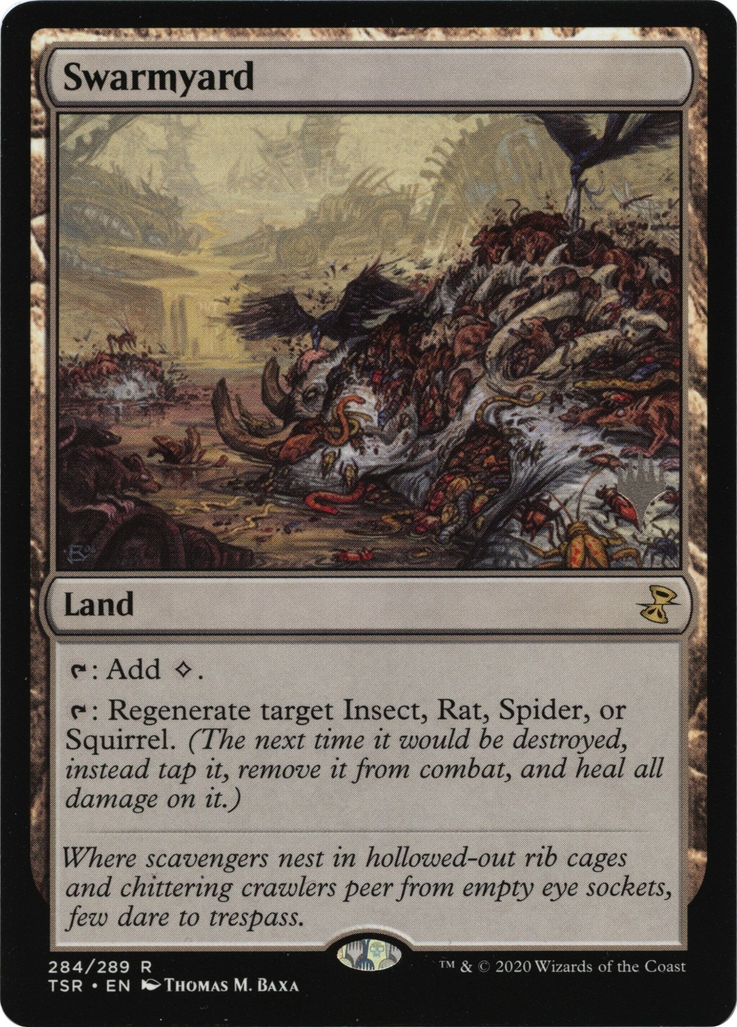 Image for Swarmyard (284) (Promo Pack: Wilds of Eldraine) - Magic: The Gathering