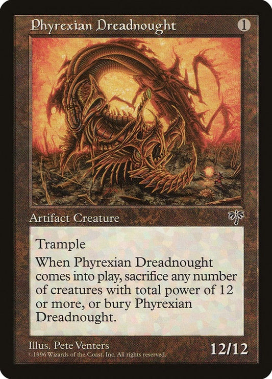 Image for Phyrexian Dreadnought (Mirage) - Magic: The Gathering
