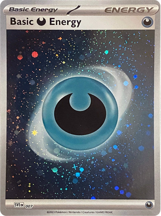 Image for Basic Darkness Energy (Cosmos Holo) (007) (SV01: Scarlet & Violet Base Set) - Pokemon