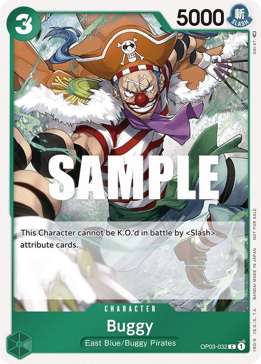 Image for Buggy (Dash Pack) (OP03-032) (Kingdoms of Intrigue) - One Piece Card Game