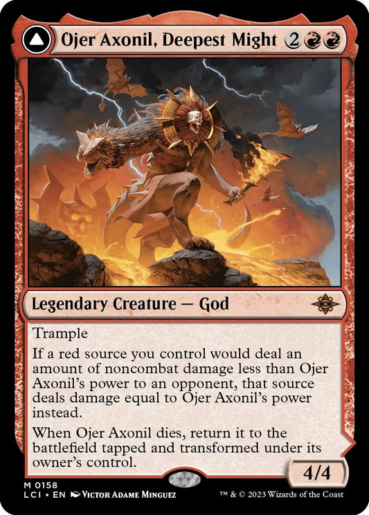 Image for Ojer Axonil, Deepest Might (158) (The Lost Caverns of Ixalan) - Magic: The Gathering