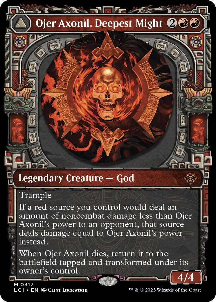 Image for Ojer Axonil, Deepest Might (Showcase) (317) (The Lost Caverns of Ixalan) - Magic: The Gathering