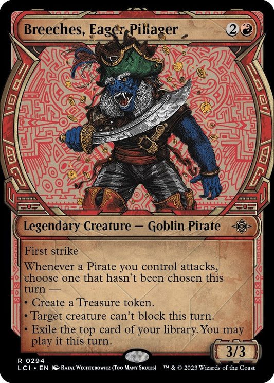 Image for Breeches, Eager Pillager (Showcase) (294) (The Lost Caverns of Ixalan) - Magic: The Gathering