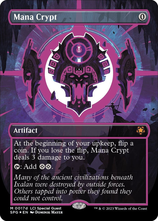 Image for Mana Crypt (0017d) (Borderless) (17d) (Special Guests) - Magic: The Gathering