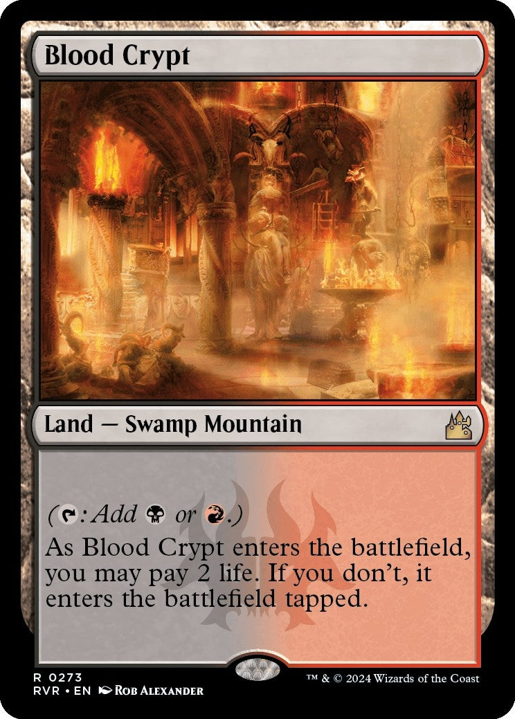 Image for Blood Crypt (273) (Ravnica Remastered) - Magic: The Gathering