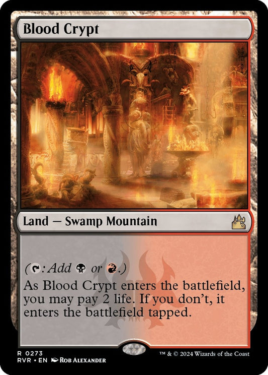 Image for Blood Crypt (273) (Ravnica Remastered) - Magic: The Gathering