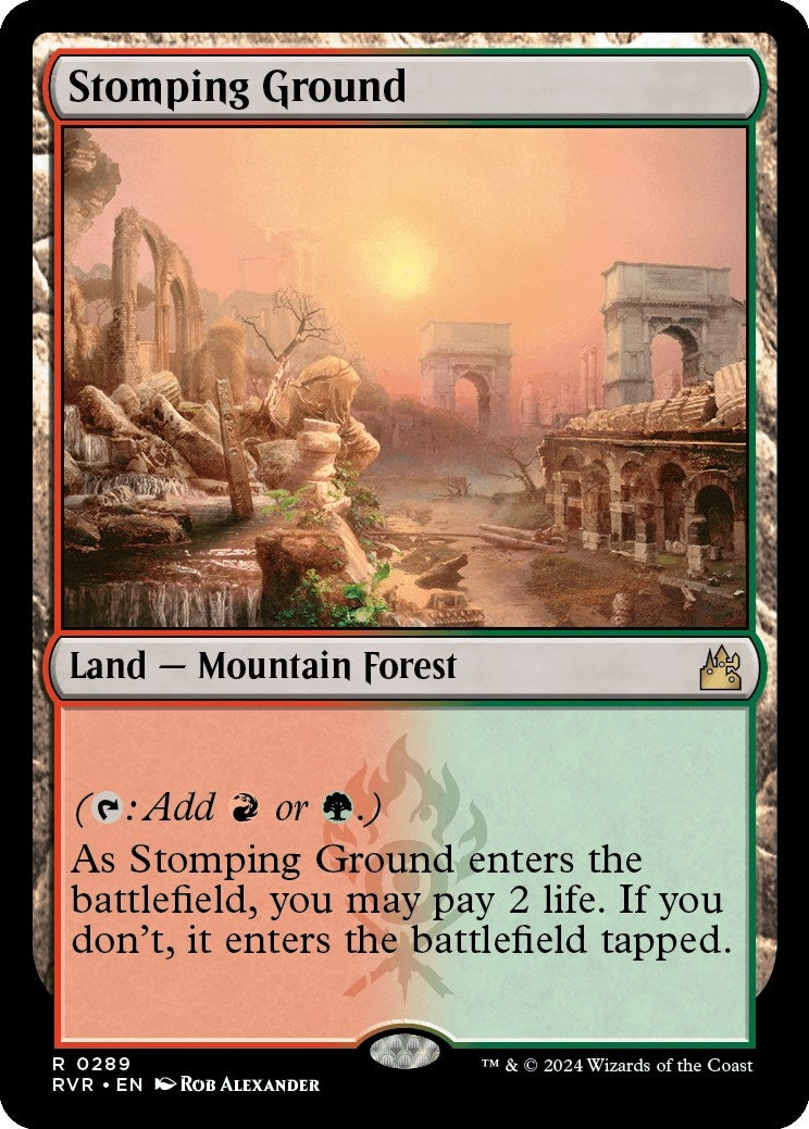 Image for Stomping Ground (289) (Ravnica Remastered) - Magic: The Gathering