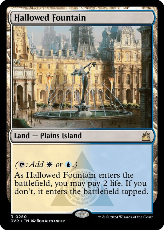 Image for Hallowed Fountain (280) (Ravnica Remastered) - Magic: The Gathering