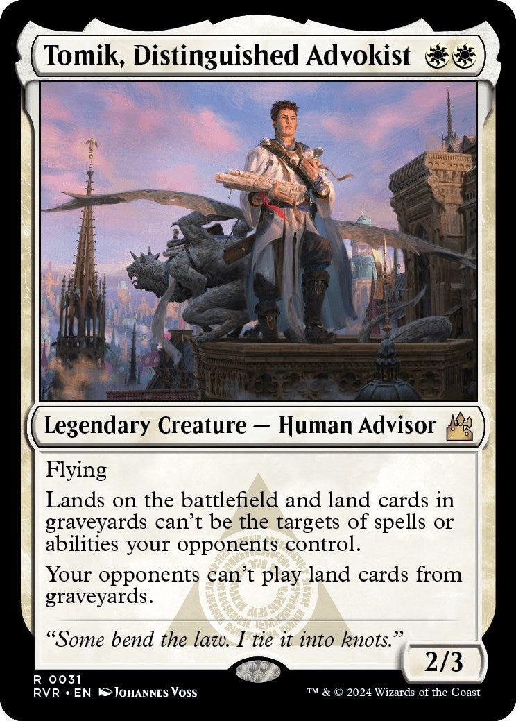 Image for Tomik, Distinguished Advokist (31) (Ravnica Remastered) - Magic: The Gathering