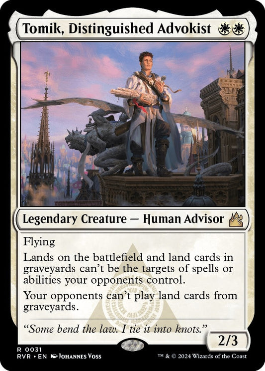 Image for Tomik, Distinguished Advokist (31) (Ravnica Remastered) - Magic: The Gathering