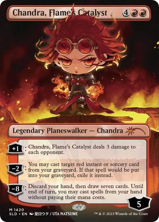 Image for Chandra, Flame's Catalyst (1420) (Secret Lair Drop Series) - Magic: The Gathering