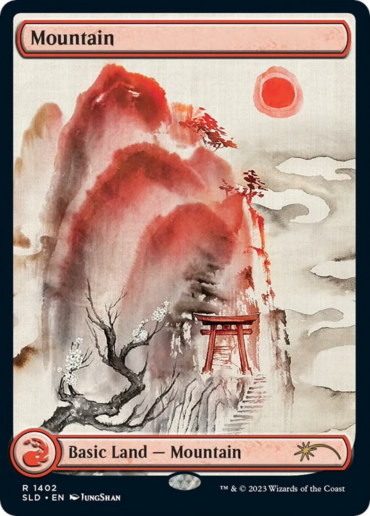 Image for Mountain (1402) (1402) (Secret Lair Drop Series) - Magic: The Gathering