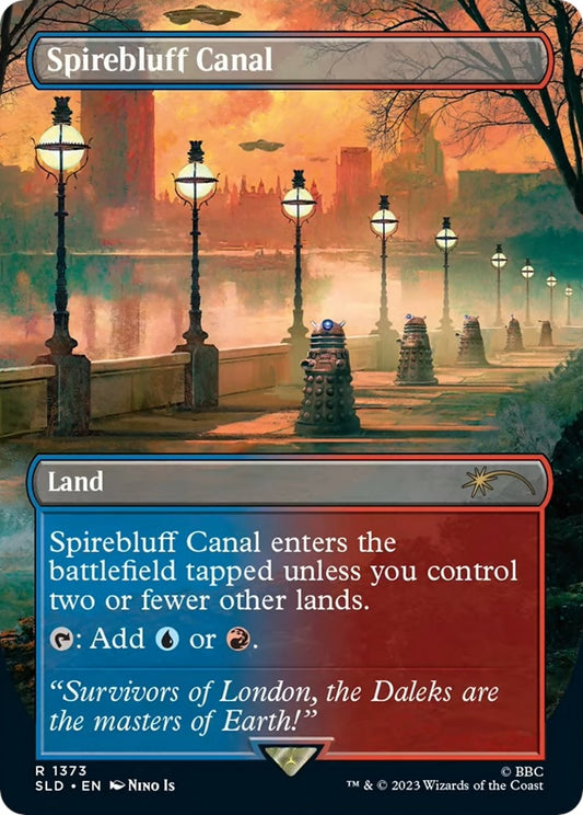 Image for Spirebluff Canal (1373) (Secret Lair Drop Series) - Magic: The Gathering