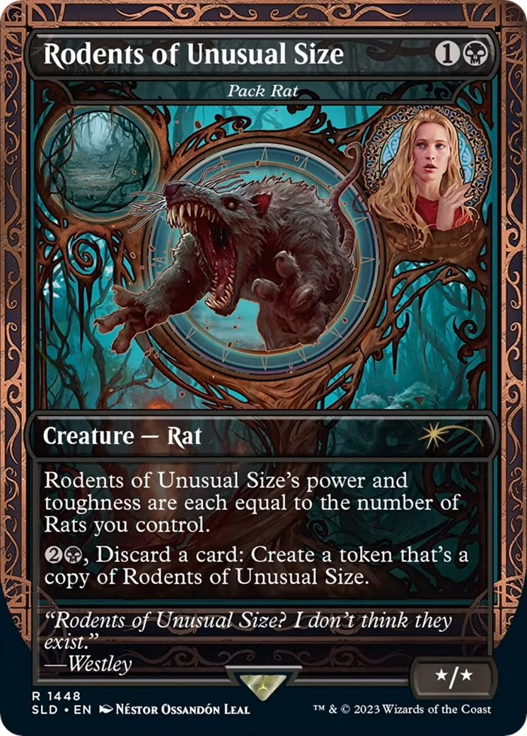 Image for Rodents of Unusual Size - Pack Rat (1448) (Secret Lair Drop Series) - Magic: The Gathering