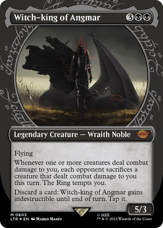 Image for Witch-king of Angmar (Showcase) (Surge Foil) (803) (Universes Beyond: The Lord of the Rings: Tales of Middle-earth) - Magic: The Gathering