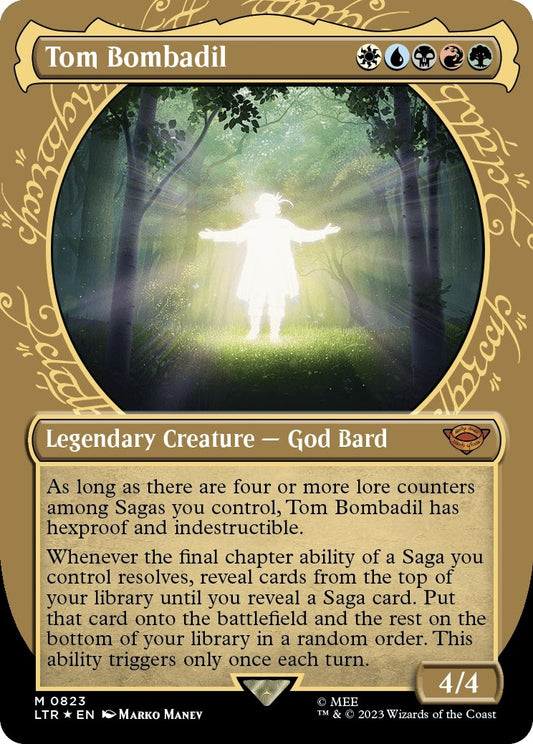 Image for Tom Bombadil (Showcase) (Surge Foil) (823) (Universes Beyond: The Lord of the Rings: Tales of Middle-earth) - Magic: The Gathering