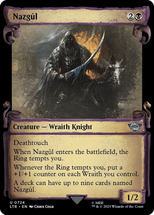 Image for Nazgul (0724) (Showcase Scrolls) (724) (Universes Beyond: The Lord of the Rings: Tales of Middle-earth) - Magic: The Gathering