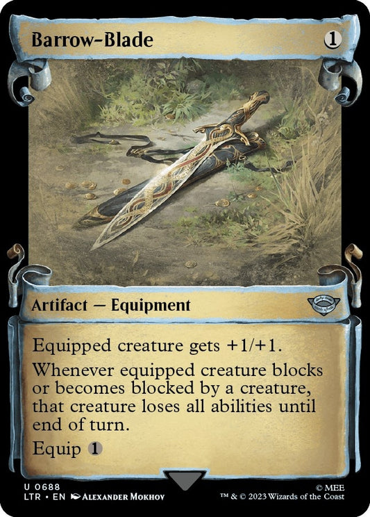Image for Barrow-Blade (Showcase Scrolls) (688) (Universes Beyond: The Lord of the Rings: Tales of Middle-earth) - Magic: The Gathering