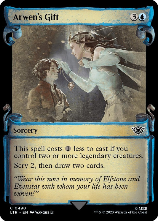 Image for Arwen's Gift (Showcase Scrolls) (490) (Universes Beyond: The Lord of the Rings: Tales of Middle-earth) - Magic: The Gathering