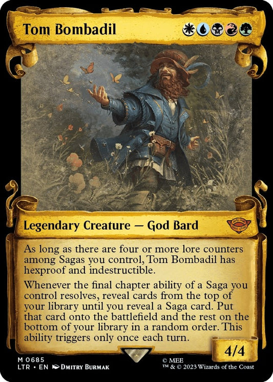 Image for Tom Bombadil (Showcase Scrolls) (685) (Universes Beyond: The Lord of the Rings: Tales of Middle-earth) - Magic: The Gathering