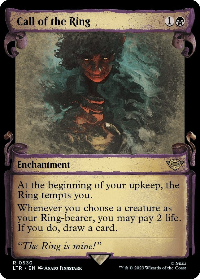 Image for Call of the Ring (Showcase Scrolls) (530) (Universes Beyond: The Lord of the Rings: Tales of Middle-earth) - Magic: The Gathering