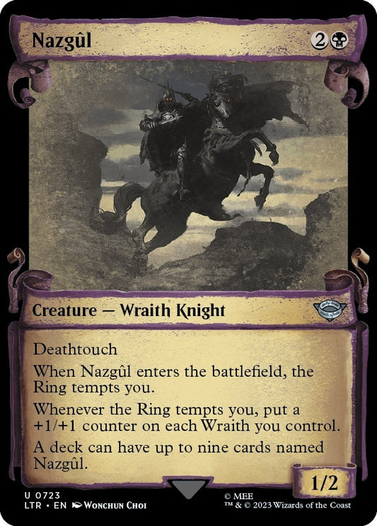 Image for Nazgul (0723) (Showcase Scrolls) (723) (Universes Beyond: The Lord of the Rings: Tales of Middle-earth) - Magic: The Gathering