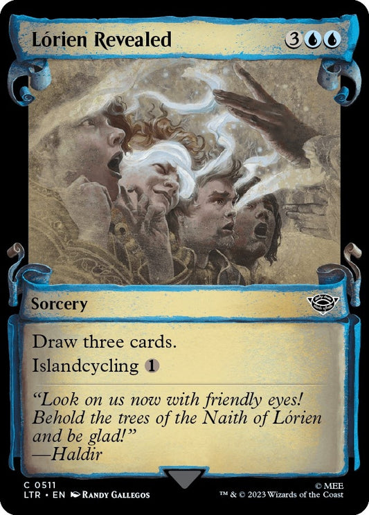 Image for Lorien Revealed (Showcase Scrolls) (511) (Universes Beyond: The Lord of the Rings: Tales of Middle-earth) - Magic: The Gathering