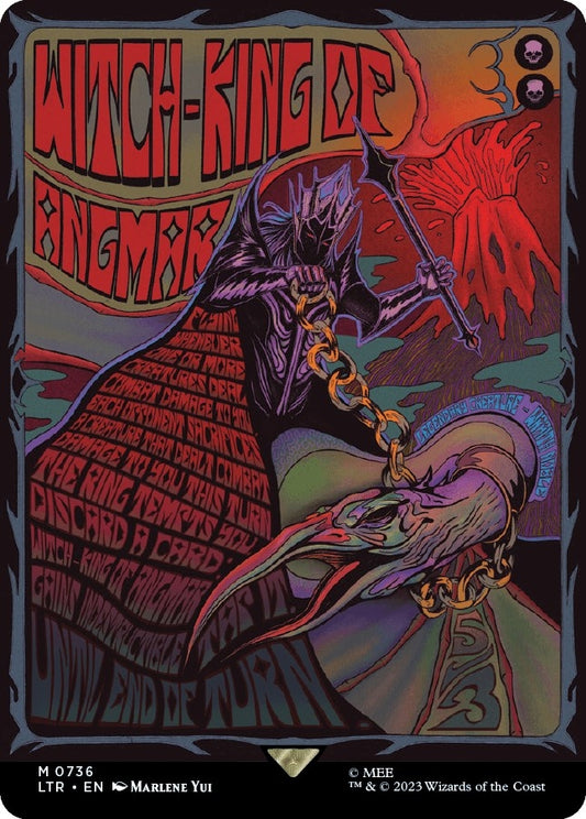 Image for Witch-king of Angmar (Borderless Poster) (736) (Universes Beyond: The Lord of the Rings: Tales of Middle-earth) - Magic: The Gathering