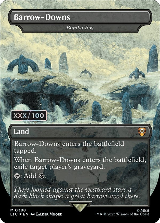 Image for Barrow-Downs - Bojuka Bog (Serial Numbered) (388) (Commander: The Lord of the Rings: Tales of Middle-earth) - Magic: The Gathering