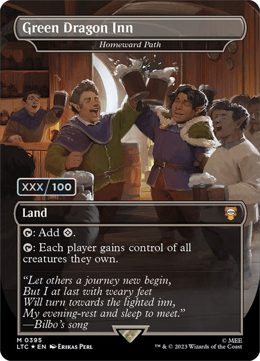 Image for Green Dragon Inn - Homeward Path (Serial Numbered) (395) (Commander: The Lord of the Rings: Tales of Middle-earth) - Magic: The Gathering