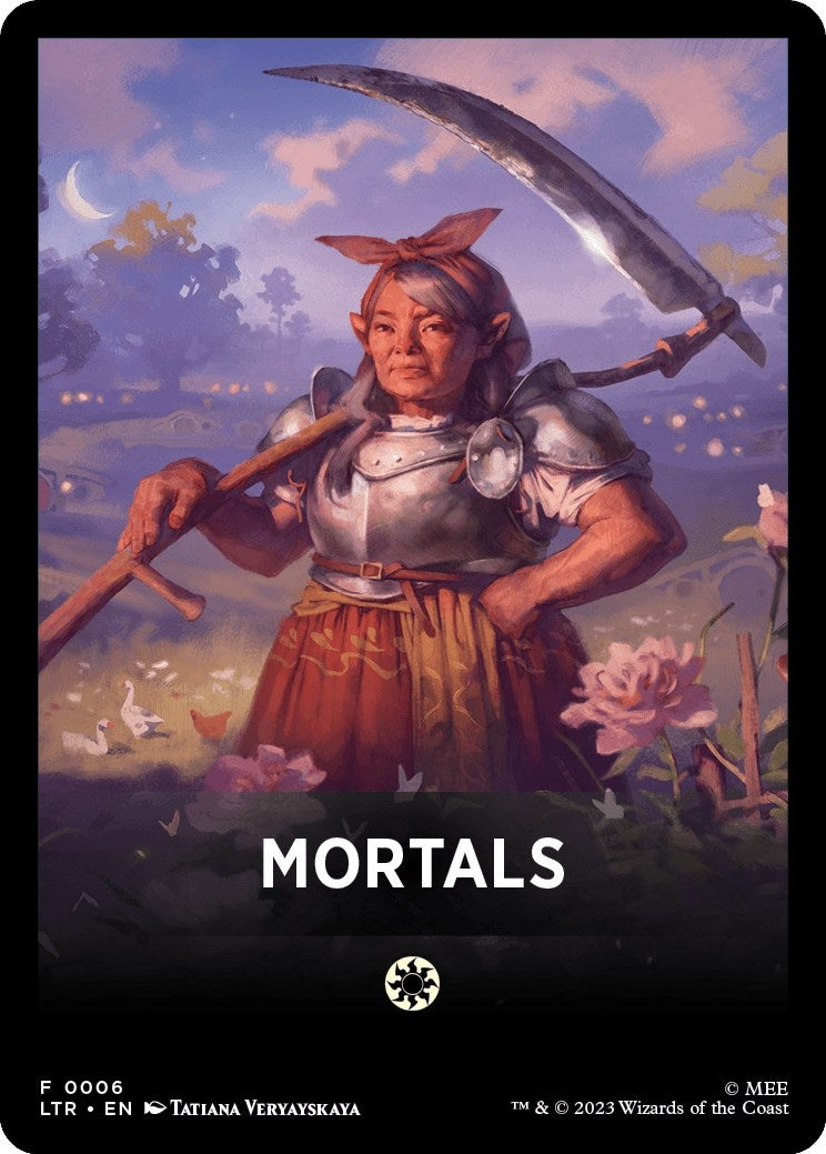 Image for Mortals Theme Card (6) (Universes Beyond: The Lord of the Rings: Tales of Middle-earth) - Magic: The Gathering