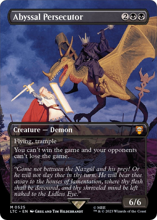 Image for Abyssal Persecutor (Borderless) (525) (Commander: The Lord of the Rings: Tales of Middle-earth) - Magic: The Gathering
