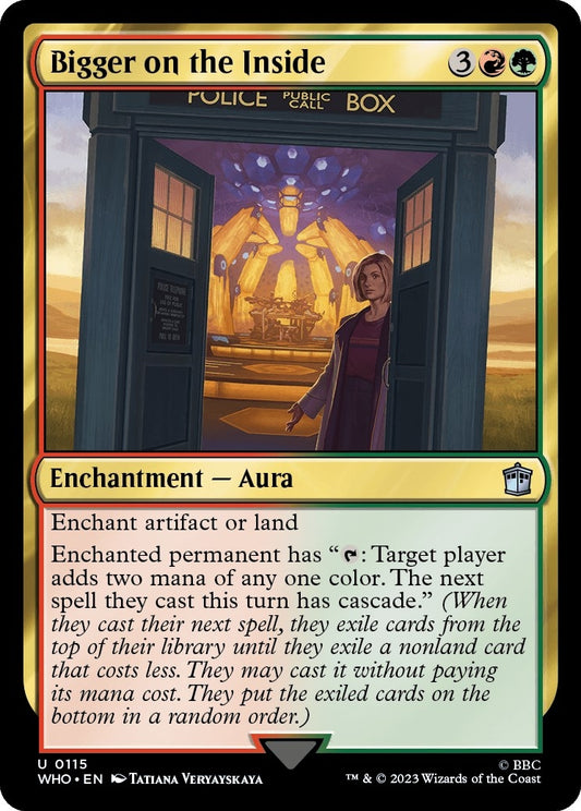 Image for Bigger on the Inside (115) (Universes Beyond: Doctor Who) - Magic: The Gathering