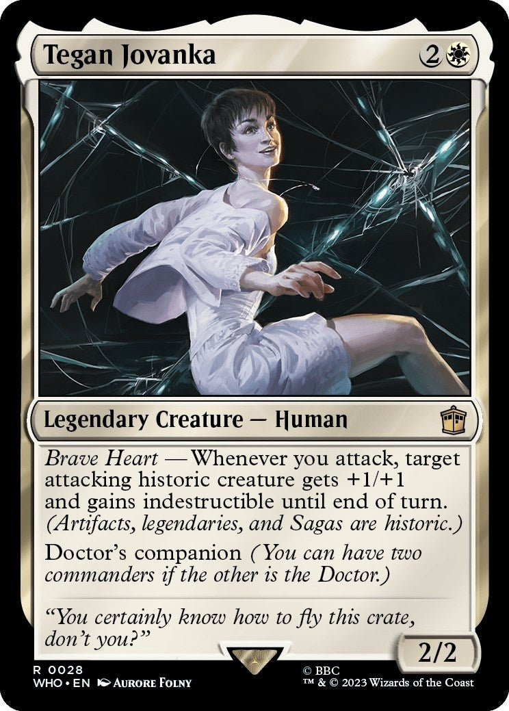 Image for Tegan Jovanka (28) (Universes Beyond: Doctor Who) - Magic: The Gathering