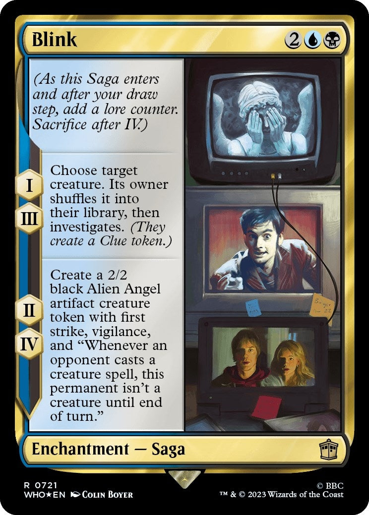 Image for Blink (Surge Foil) (721) (Universes Beyond: Doctor Who) - Magic: The Gathering