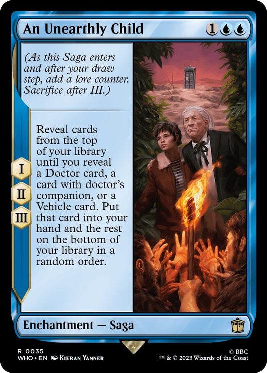 Image for An Unearthly Child (35) (Universes Beyond: Doctor Who) - Magic: The Gathering