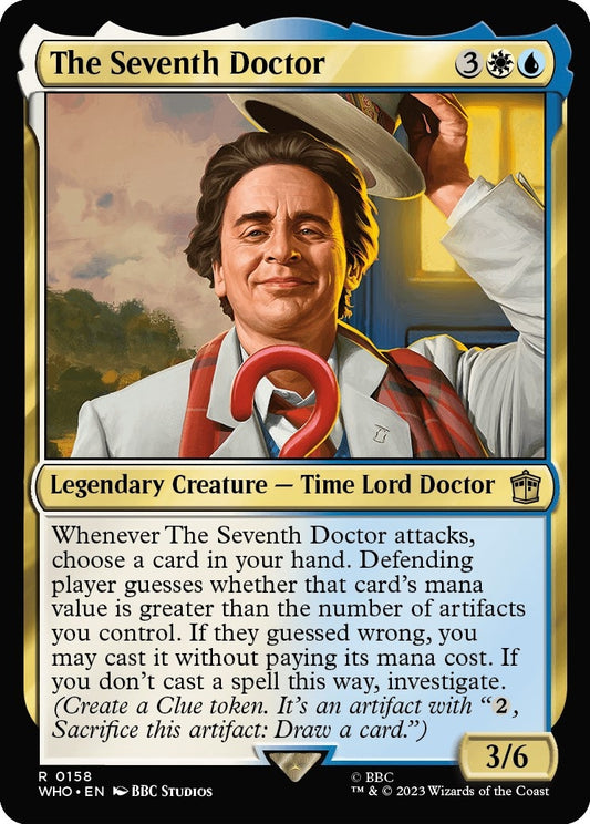 Image for The Seventh Doctor (158) (Universes Beyond: Doctor Who) - Magic: The Gathering