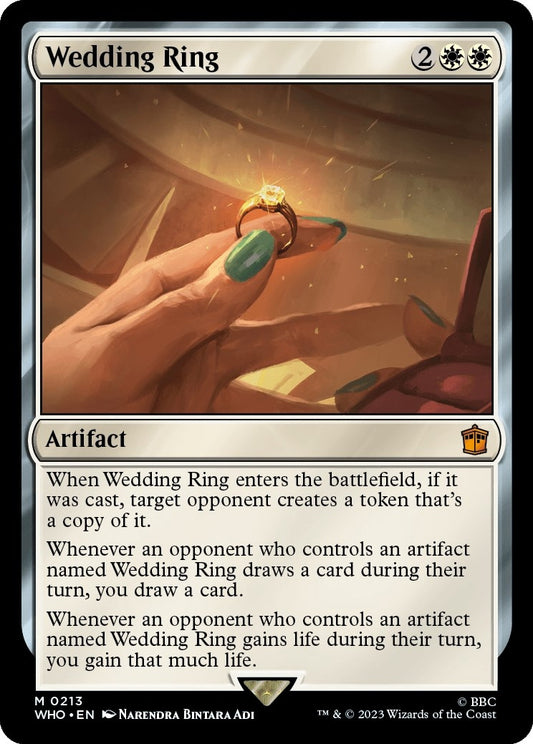 Image for Wedding Ring (213) (Universes Beyond: Doctor Who) - Magic: The Gathering