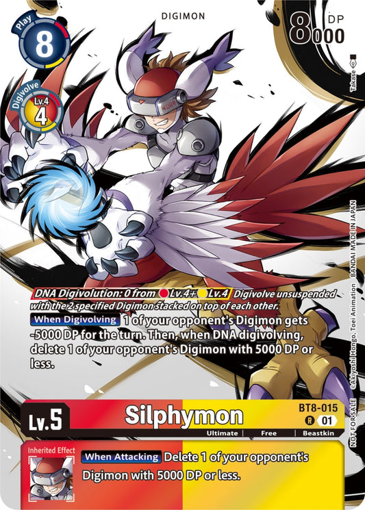 Image for Silphymon (Tamer Party Pack -The Beginning-) (BT8-015 R) (New Awakening) - Digimon Card Game