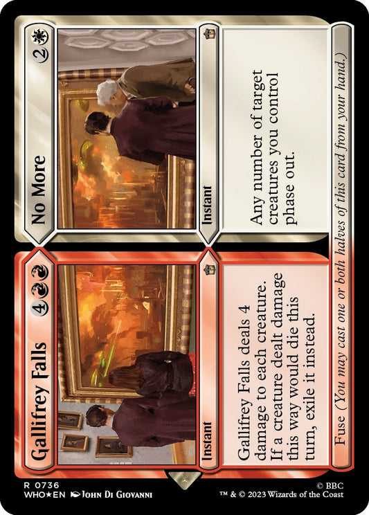 Image for Gallifrey Falls // No More (Surge Foil) (736) (Universes Beyond: Doctor Who) - Magic: The Gathering