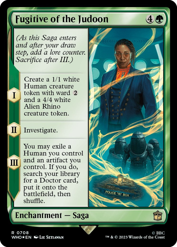 Image for Fugitive of the Judoon (Surge Foil) (708) (Universes Beyond: Doctor Who) - Magic: The Gathering