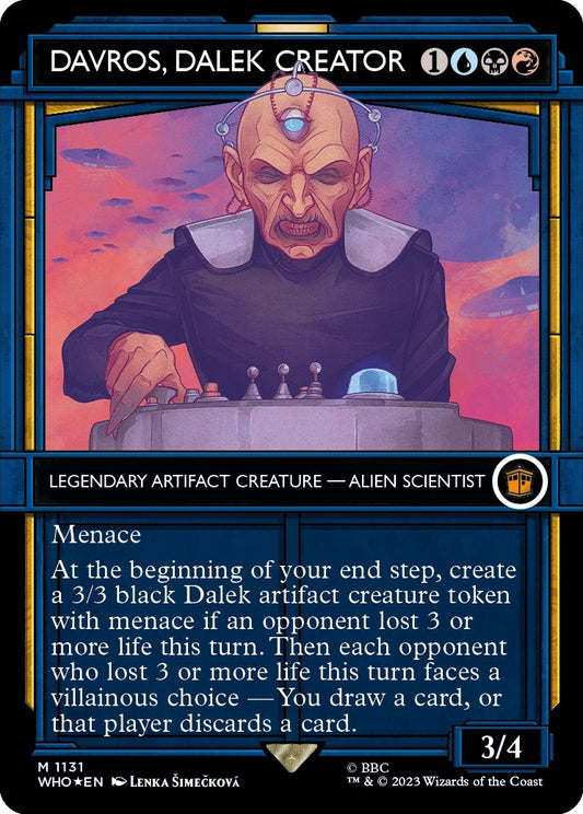 Image for Davros, Dalek Creator (Showcase) (Surge Foil) (1131) (Universes Beyond: Doctor Who) - Magic: The Gathering