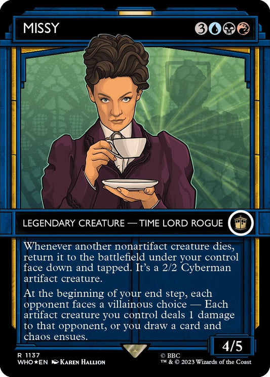 Image for Missy (Showcase) (Surge Foil) (1137) (Universes Beyond: Doctor Who) - Magic: The Gathering